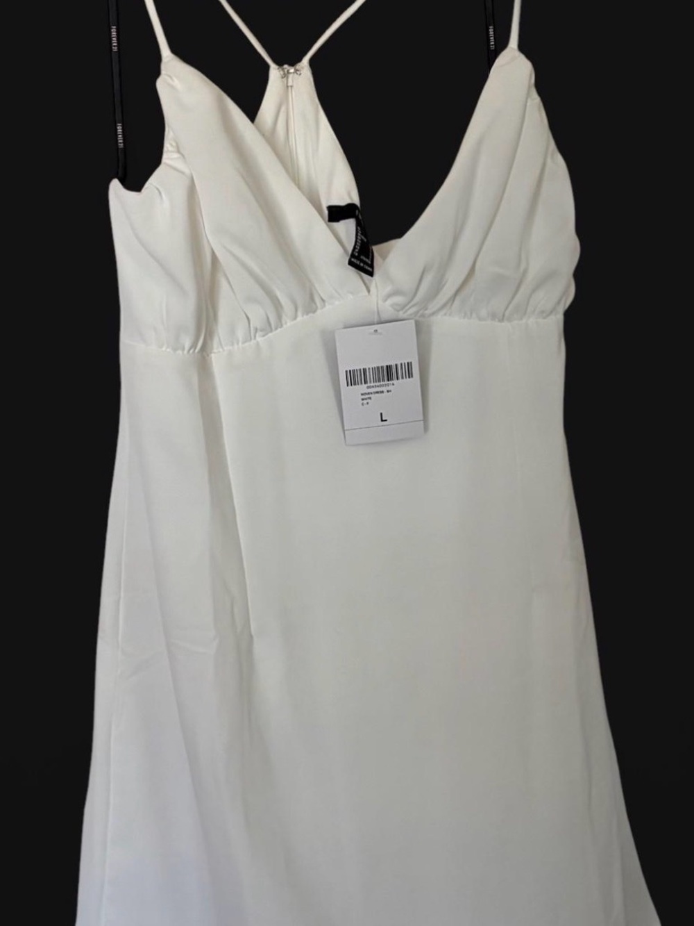 Forever 21 White Spaghetti Strap Slip Dress